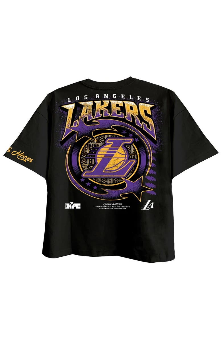 Two Hype Men's Two Hype Black Los Angeles Lakers Drip & Dime Collection Premium T-Shirt, Alternate, color, Black