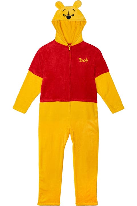 Winnie the Pooh Fleece Hooded Coverall