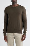 Nordstrom Crewneck Cotton & Cashmere Sweater