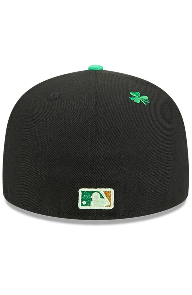 New Era Men's New Era  Black New York Yankees 2026 St. Patrick's Day 59FIFTY Fitted Hat, Alternate, color, Black