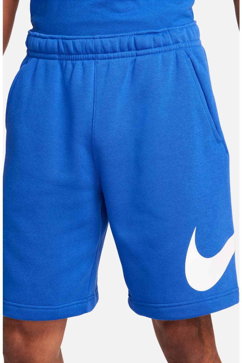 Sportswear Club Shorts, Alternate, color, GAME ROYAL/ WHITE/ WHITE