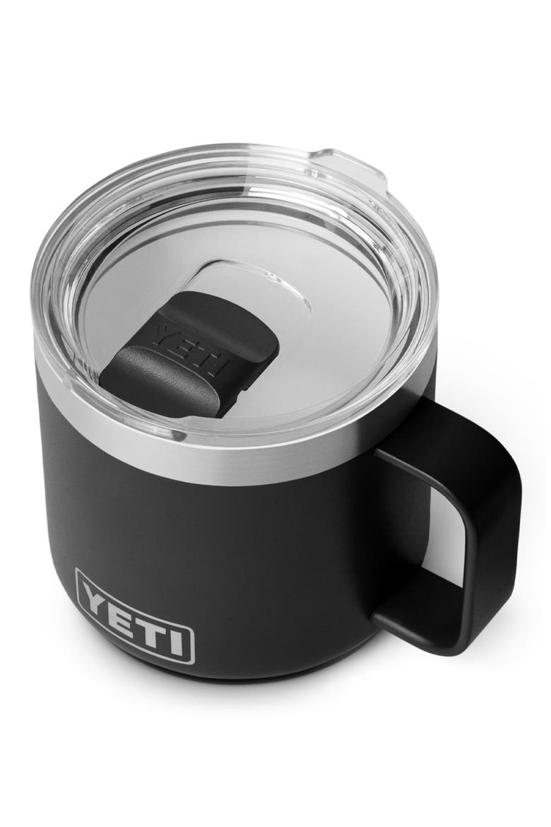 Rambler 14-Ounce Stackable Mug, Alternate, color, BLACK