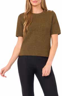 Liya Short Sleeve Rib Sweater