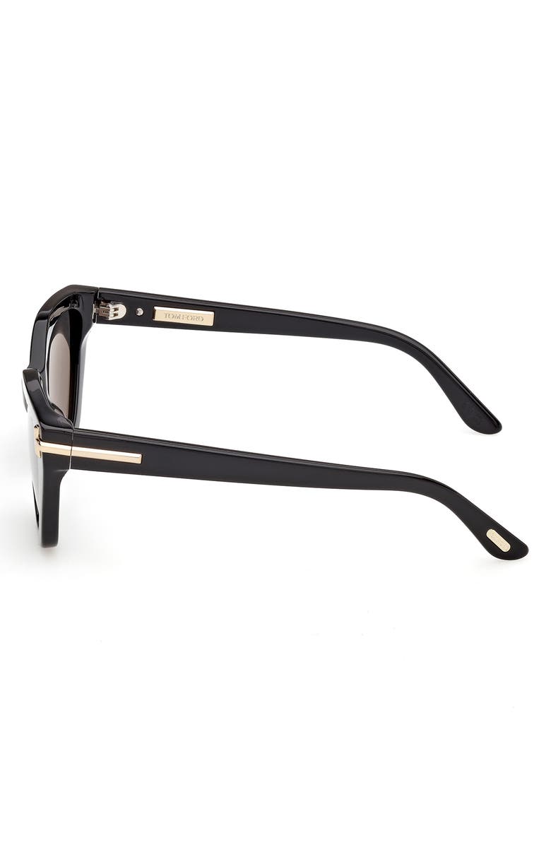 TOM FORD 55mm Butterfly Sunglasses, Alternate, color,