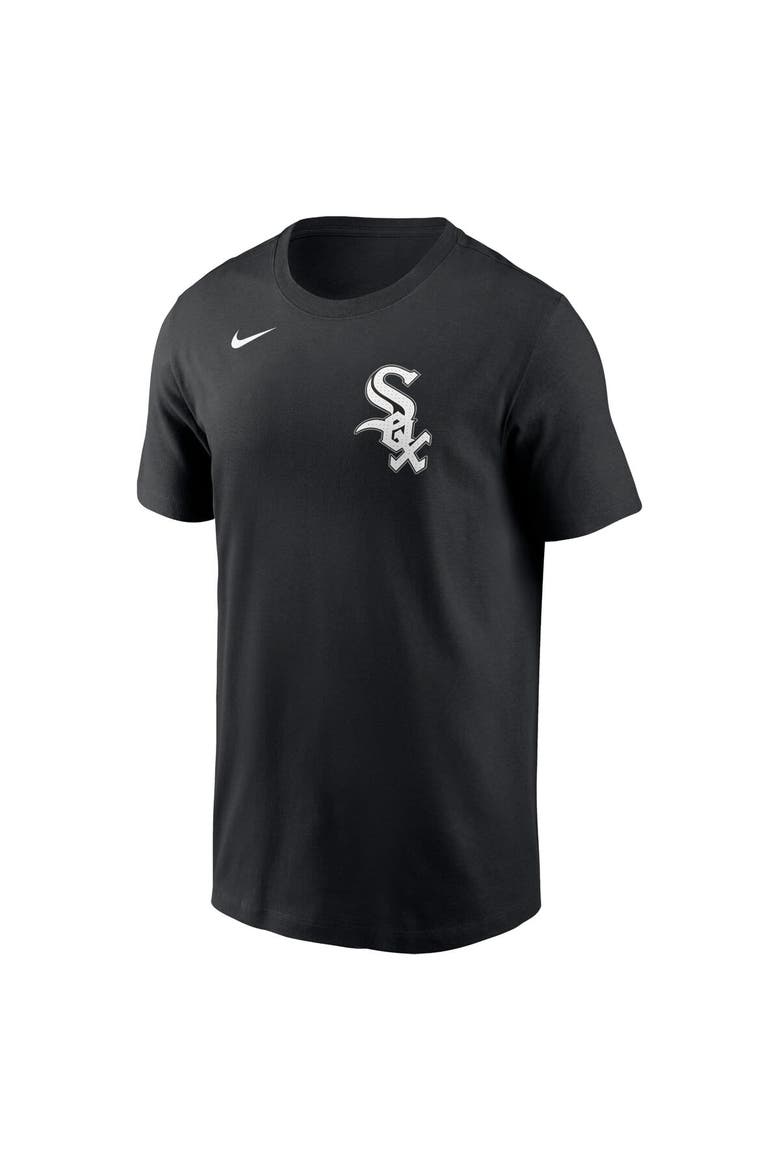 Men's Nike Black Chicago White Sox Fuse Wordmark T-Shirt, Alternate, color, Black