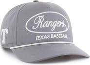 '47 Men's '47 Gray Texas Rangers Foundational Hitch Adjustable Hat