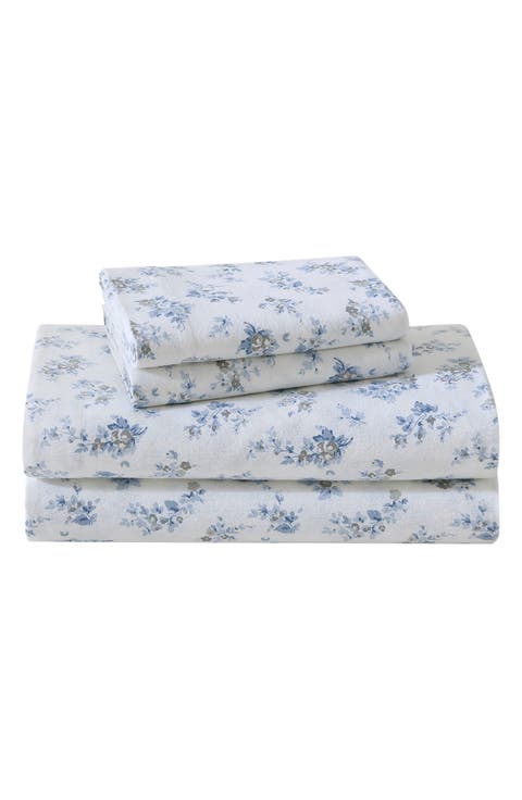 Audrey Cotton Flannel Sheet Set