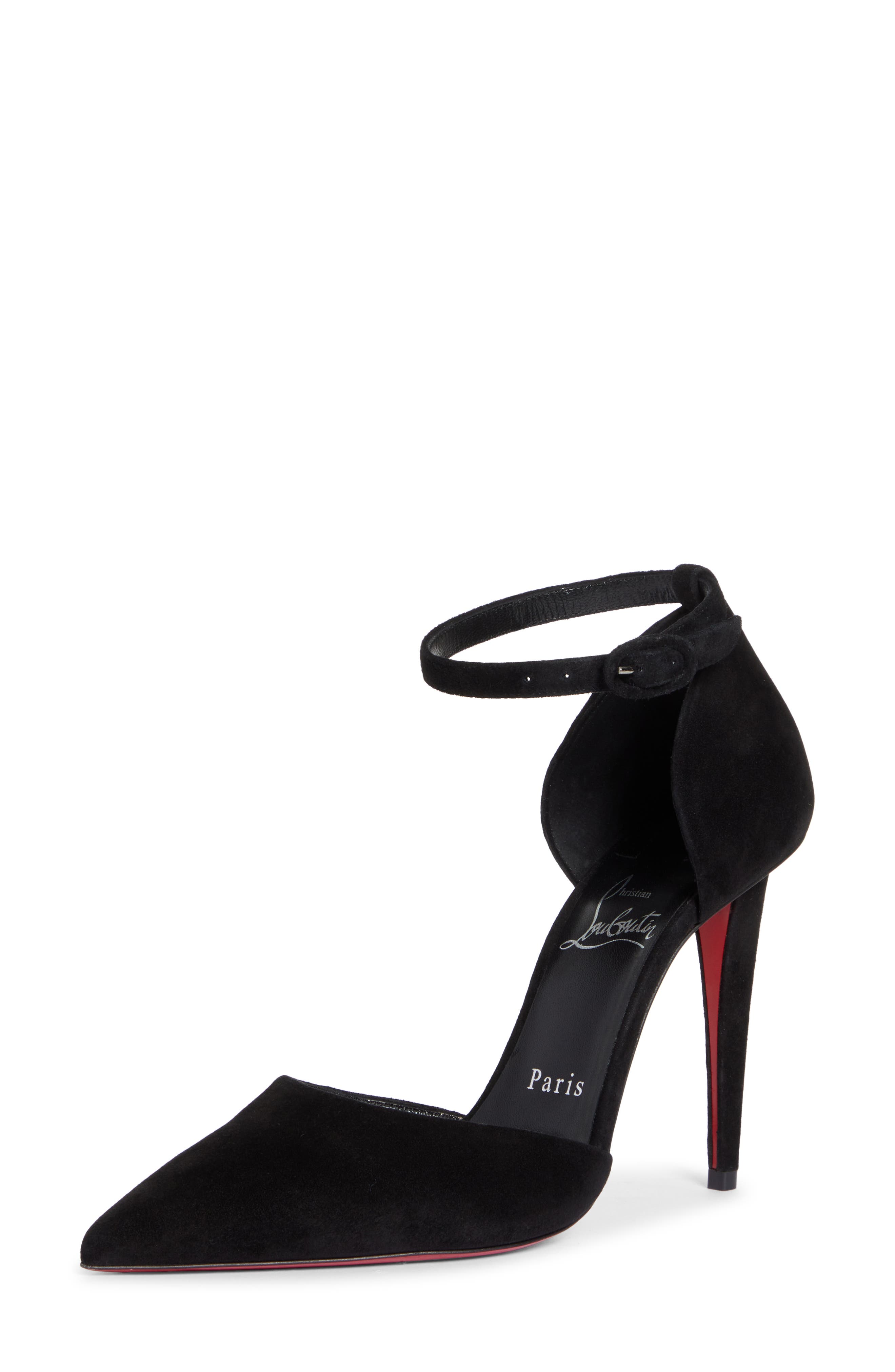 Astrida Bride Pointed Toe Pump, Main, color, B439 BLACK/ LIN BLACK