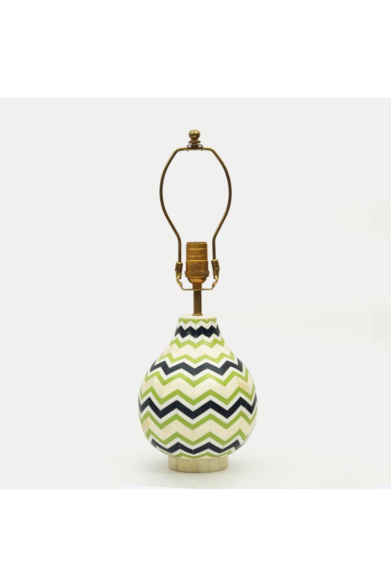 Chevron Inlay Table Lamp, Main, color, Chevron