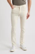 FRAME Modern Straight Leg Five-Pocket Twill Pants