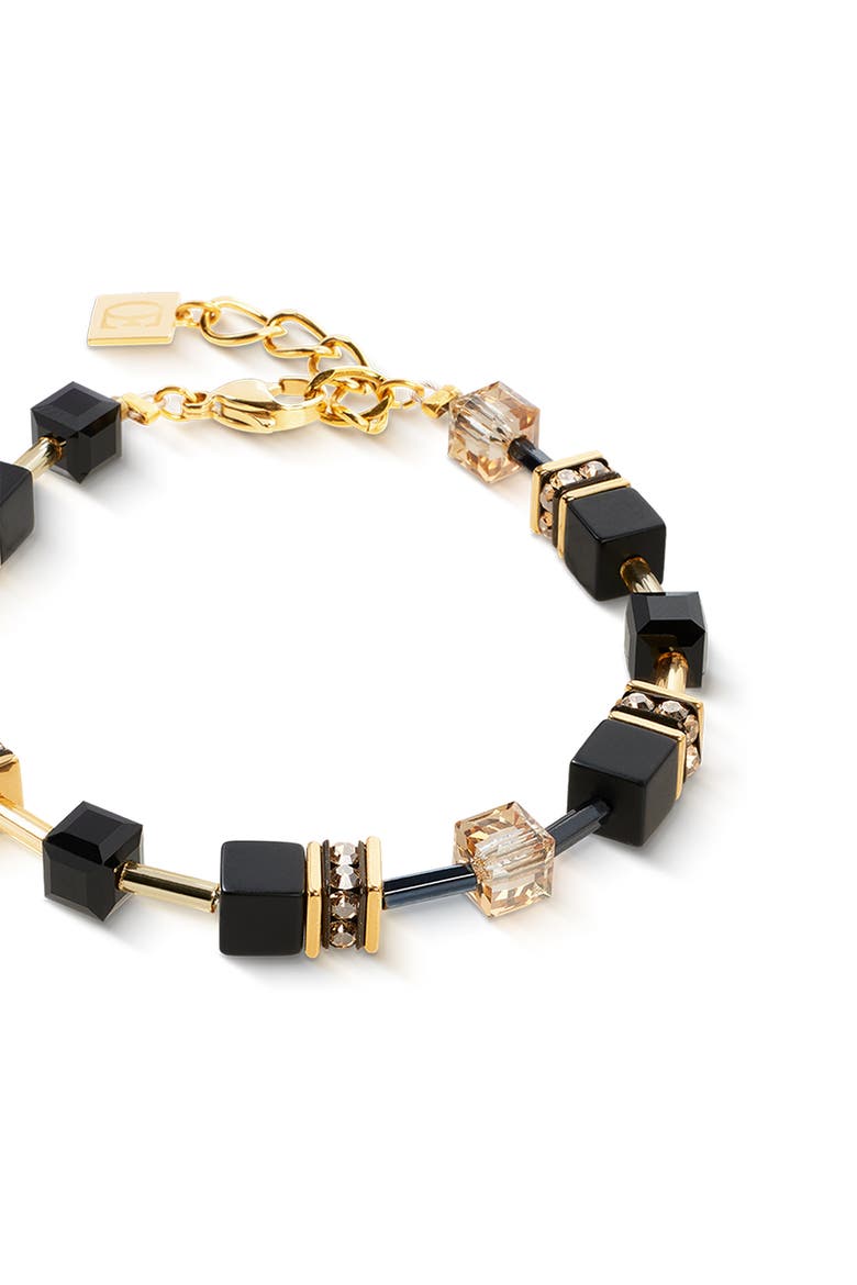Geocube® Onyx Bracelet, Alternate, color, Black - Gold