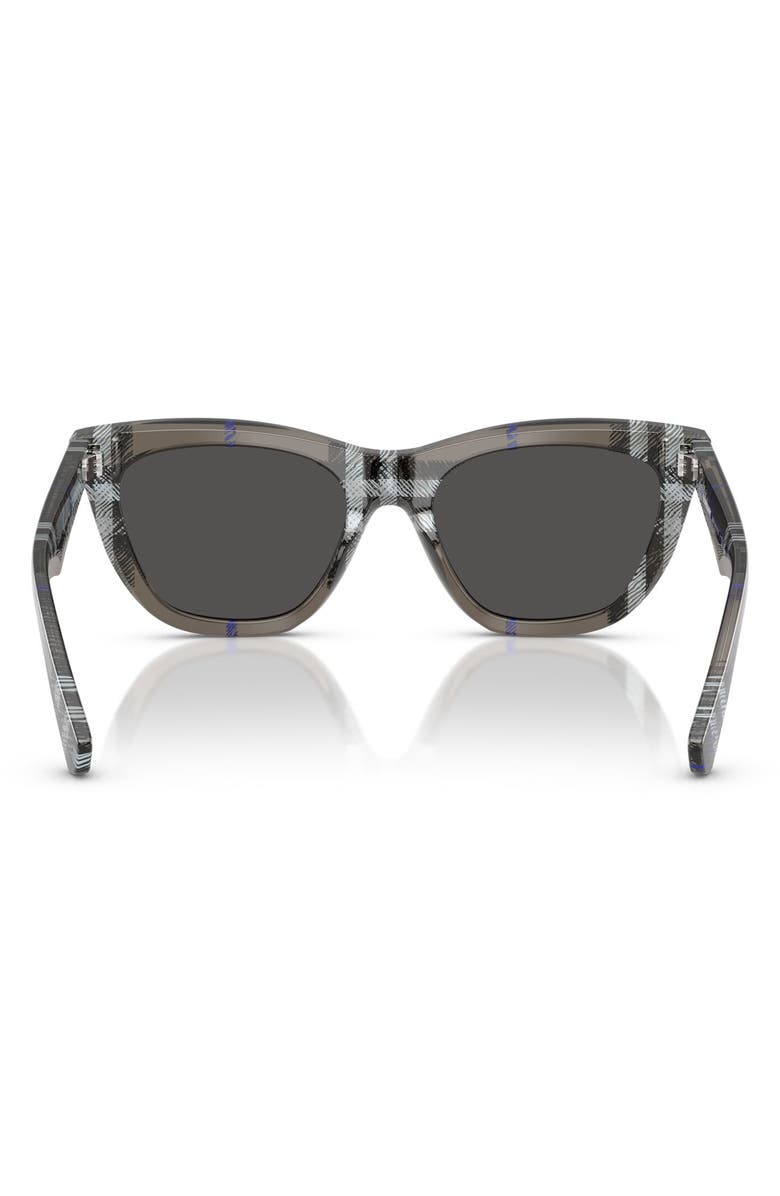 Burberry 53mm Cat Eye Sunglasses, Alternate, color, Matte Green