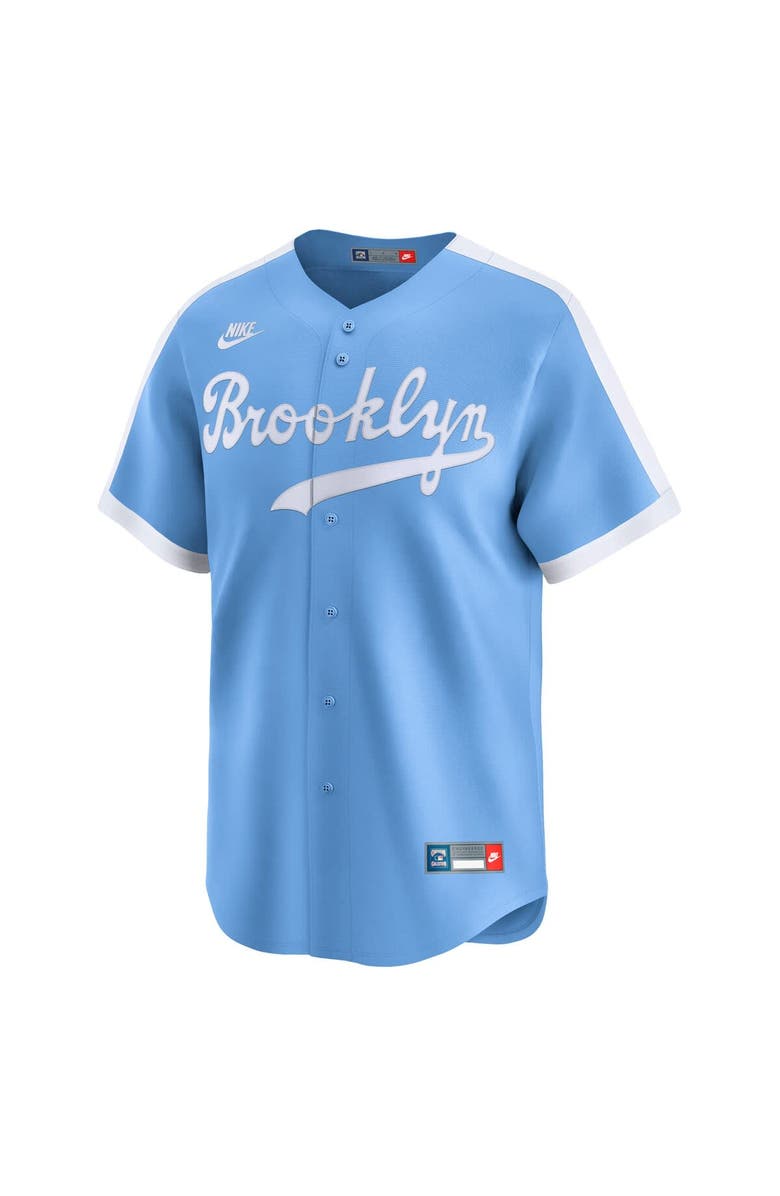 Nike Men's Nike Jackie Robinson Light Blue Brooklyn Dodgers Cooperstown Collection Limited Jersey, Alternate, color, Light Blue