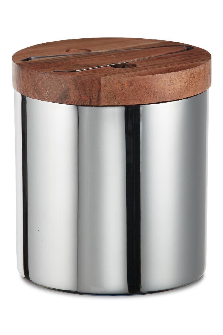 Napa Bar Ice Bucket, Main, color, SILVER