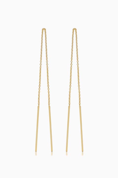 14K Yellow Gold Vicenza Threaders