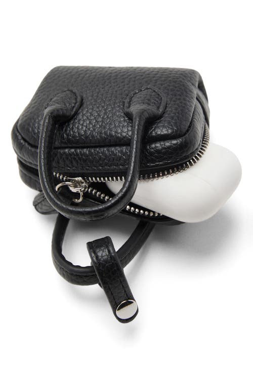 Mango Multicharm Bear Key Ring In Black