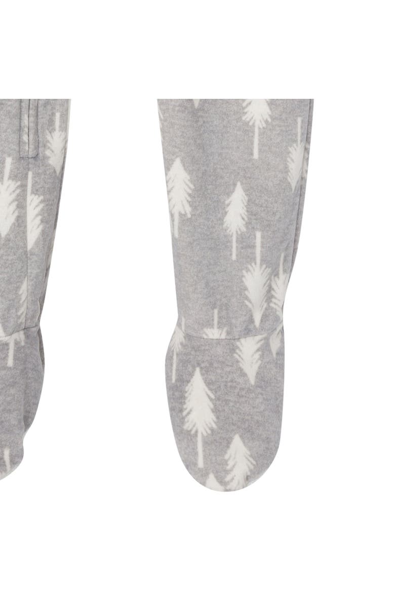 Blanket Sleeper, Alternate, color, Grey Heather Trees