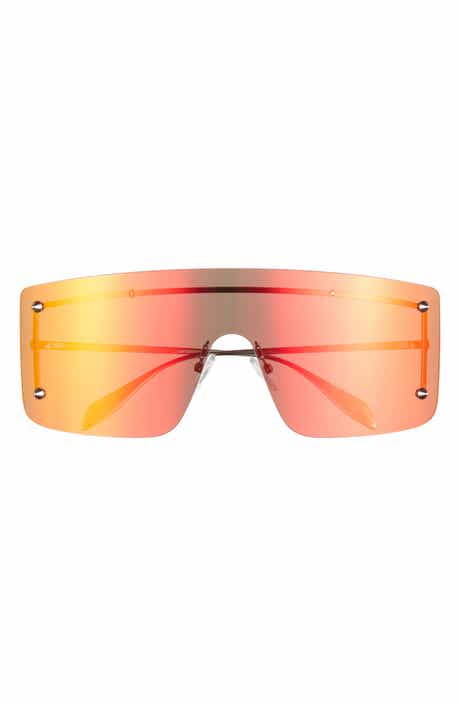 McQueen 99mm Rimless Aviator Sunglasses