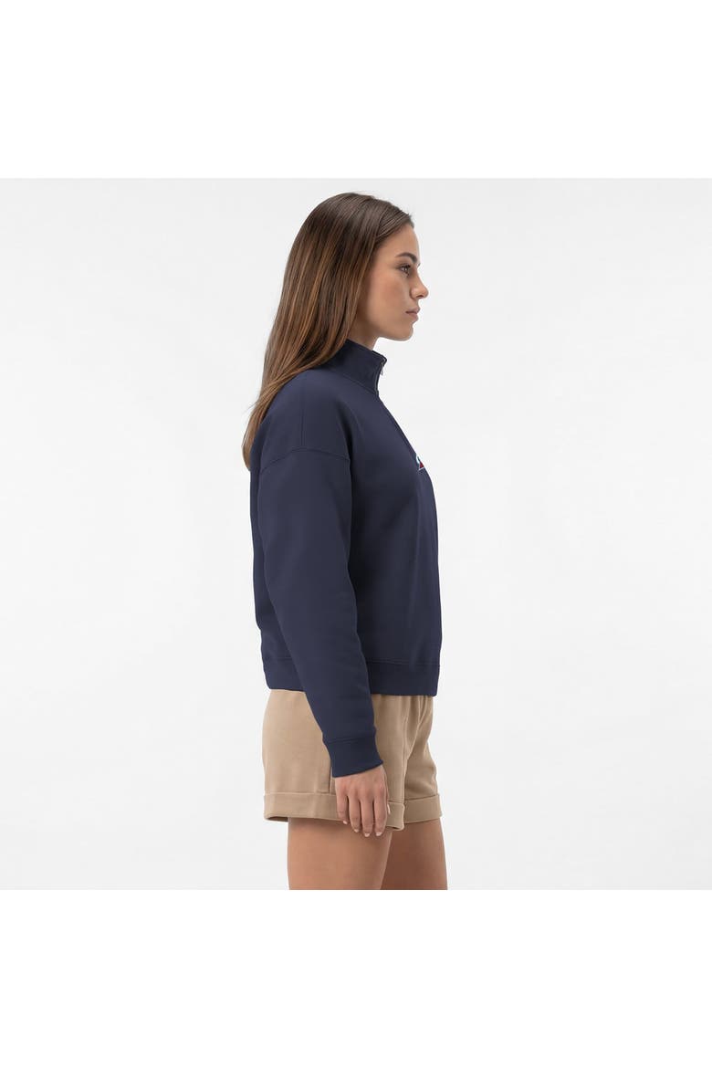 Women's Champion  Navy Colorado Avalanche Powerblend Quarter-Zip Sweatshirt, Alternate, color, Navy