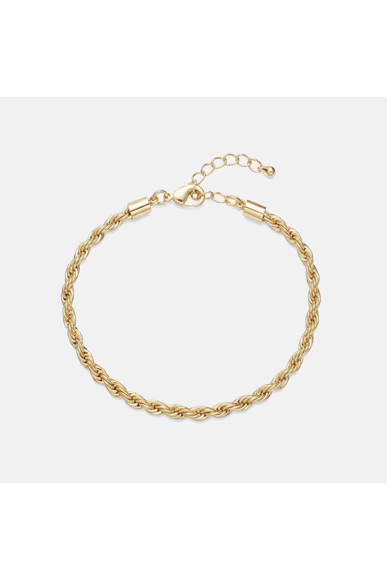 The Belcourt Rope Bracelet, Main, color, Gold