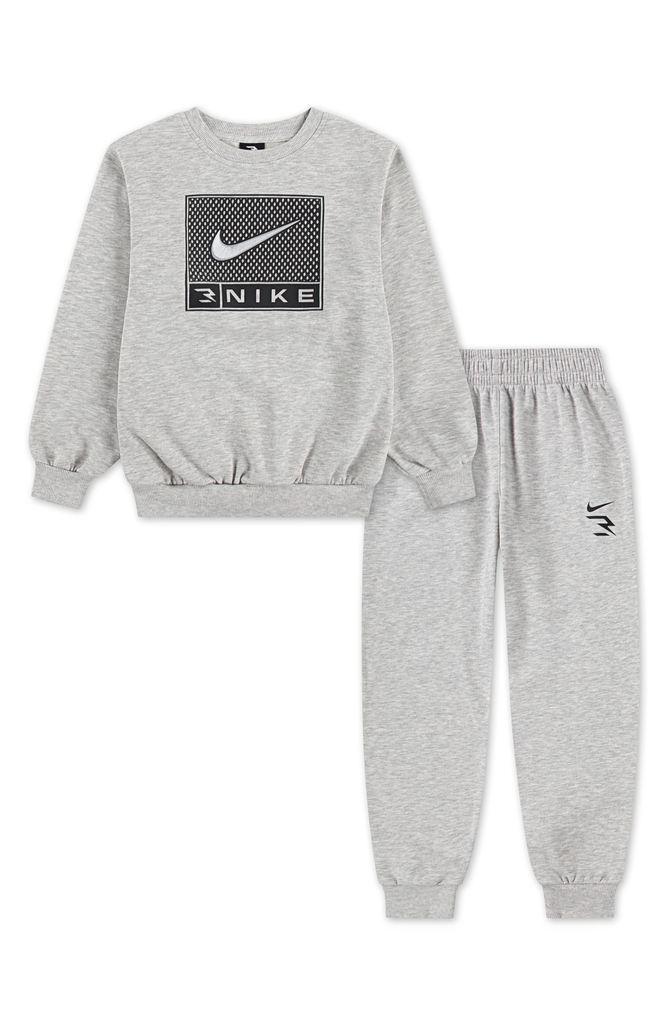 3 Brand Kids' Fleece Hoodie & Joggers Set