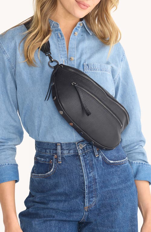 Hammitt Charles Extra Large Crossbody Bag In Black