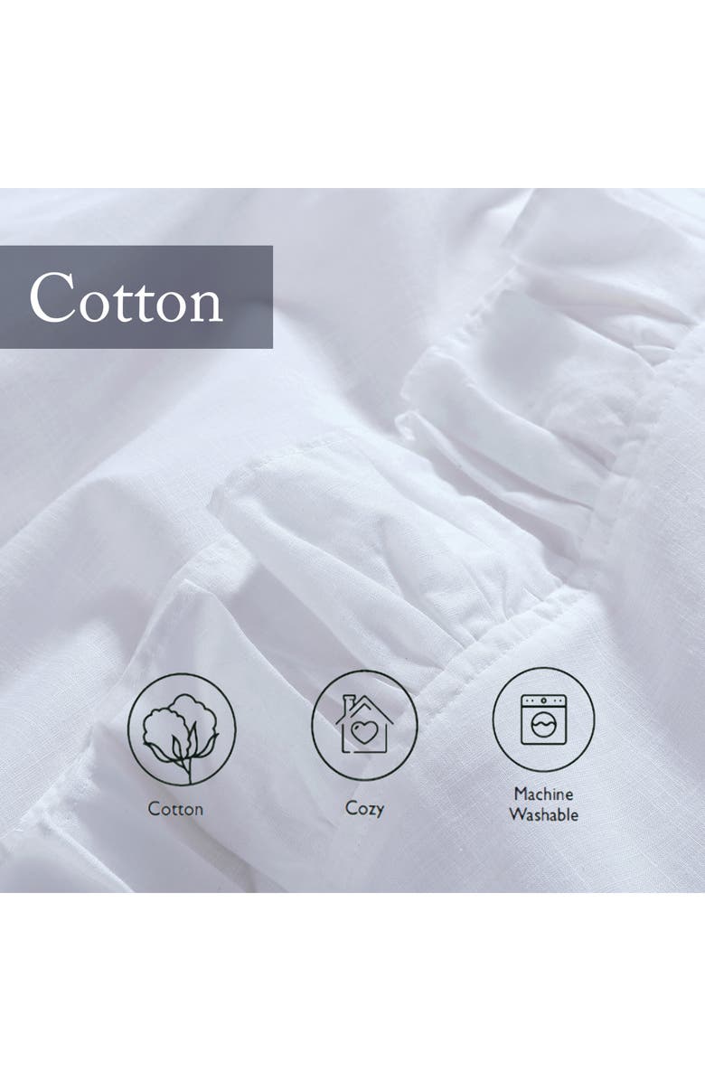 STONE COTTAGE Larissa Cotton Comforter & Sham Set, Alternate, color, White