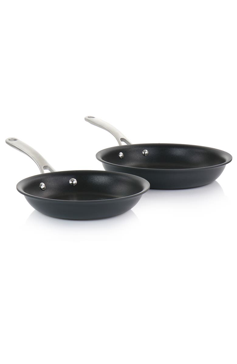 MARTHA STEWART 10 Piece Nonstick Hard Aluminum Cookware Set, Alternate, color, Matte Black