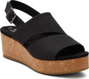 TOMS Claudine Platform Wedge Sandal