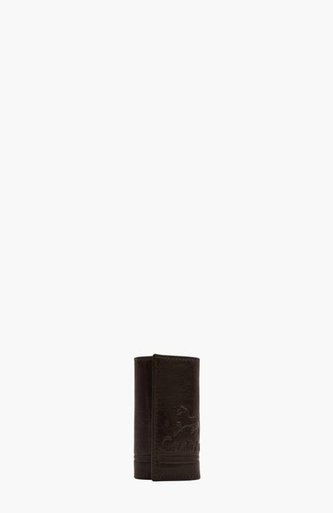 Gentleman Trifold Leather Key Holder Wallet 535