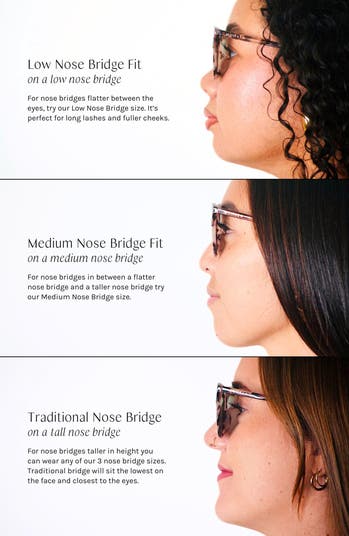 Bridge Width Narrow Nose Bridge Glasses Glasses Bridge Fit 2025