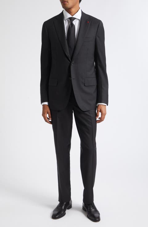 Sanita Solid Super 160s Wool Suit