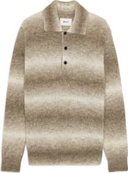 NN07 Alfie 6656 Alpaca Blend Polo Sweater