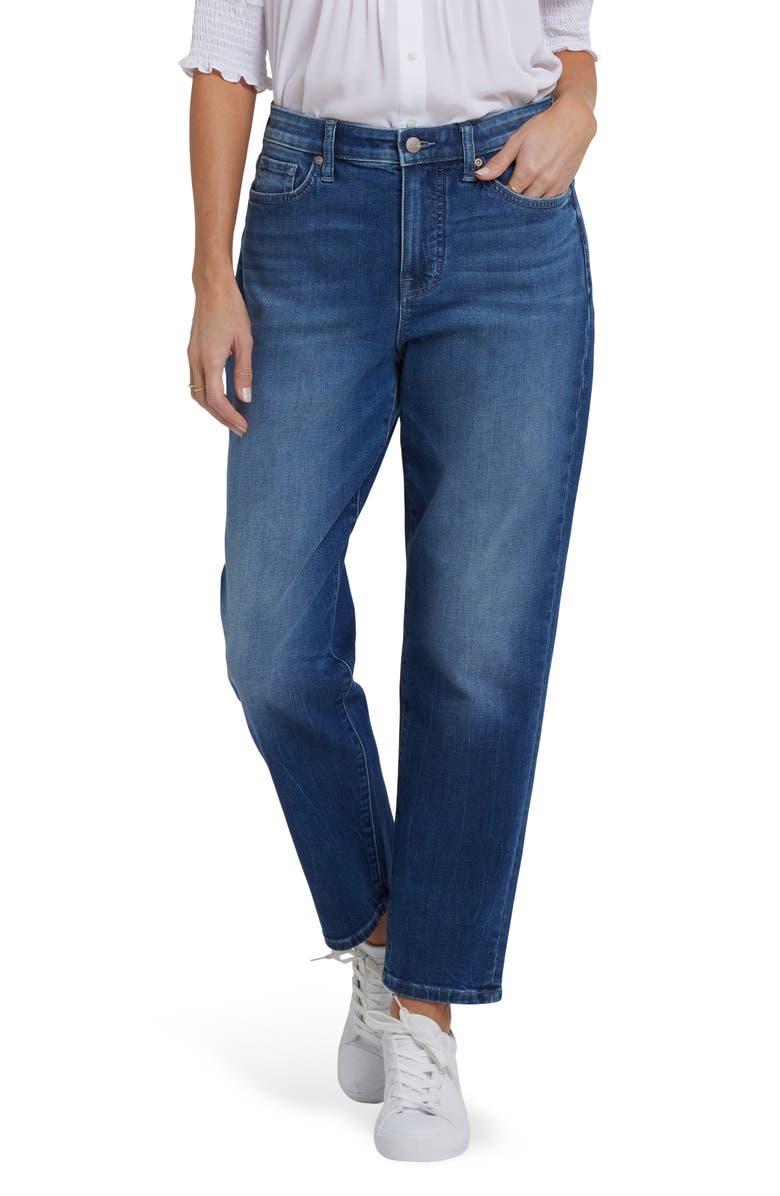 NYDJ Boyfriend Jeans, Main, color, Cool Marine