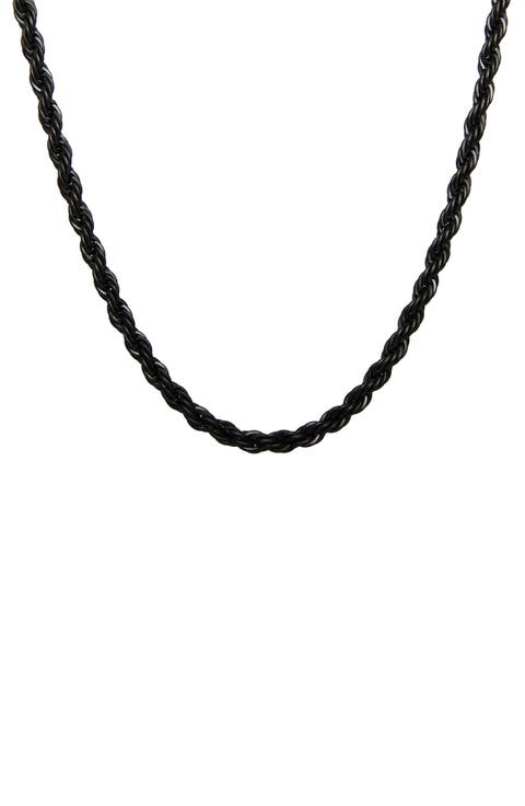 Men's Rope Chain Necklace