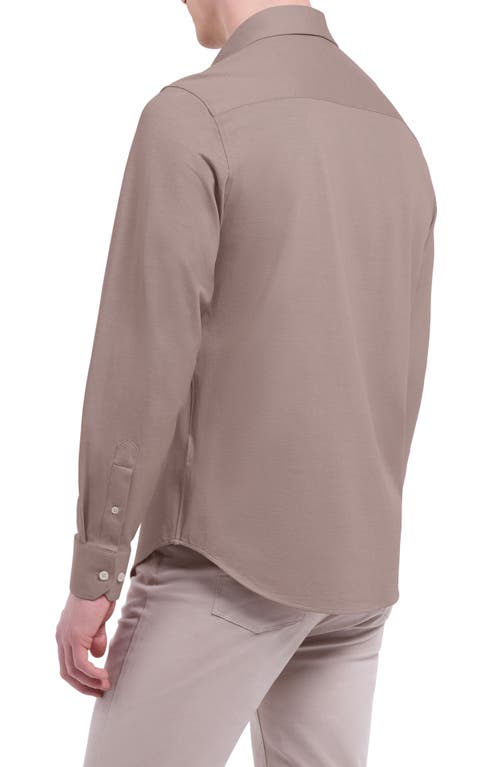 Bugatchi James Ooohcotton® Button-up Shirt In Brown