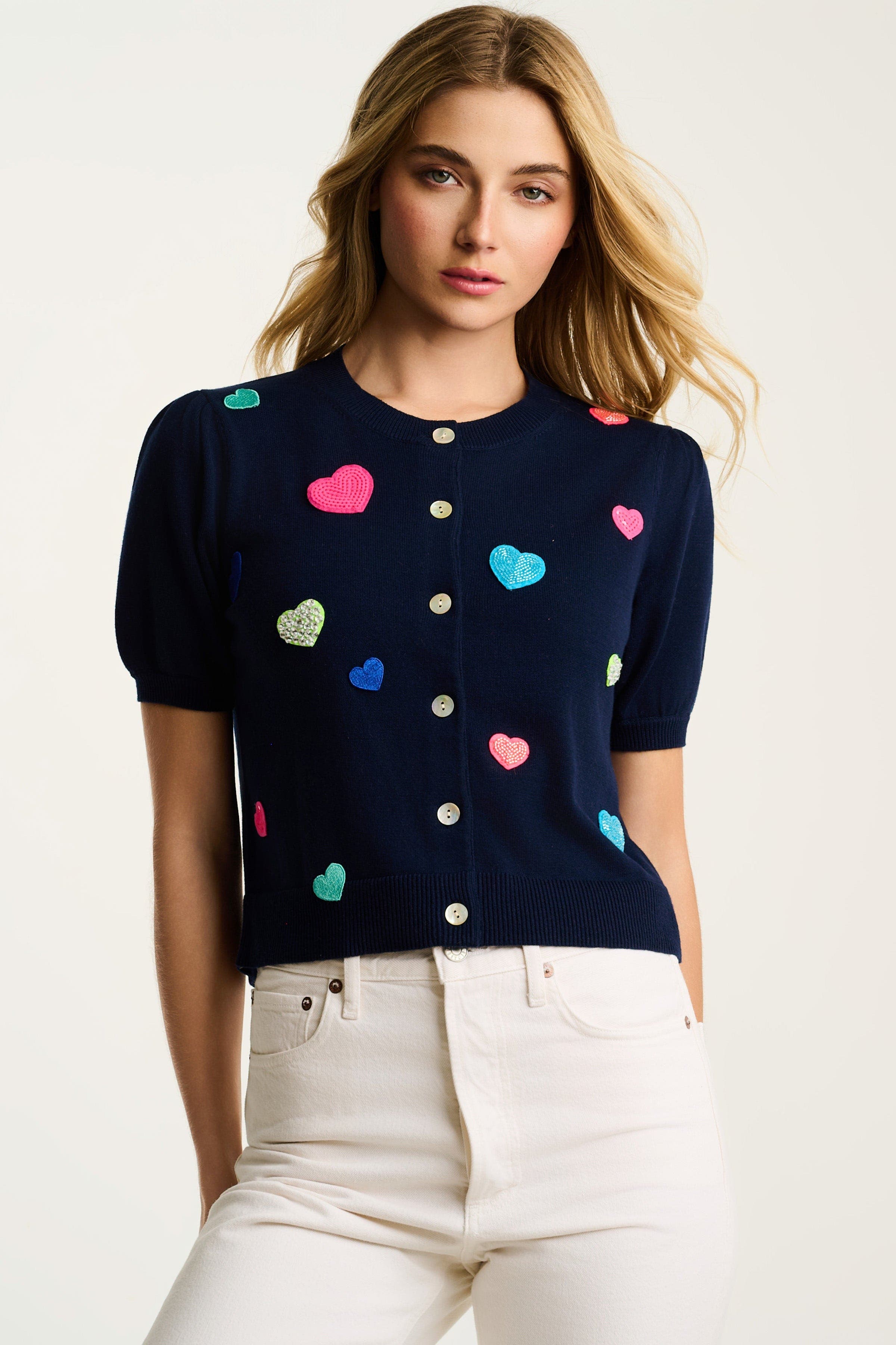 Royal Flush Cotton Cardigan
