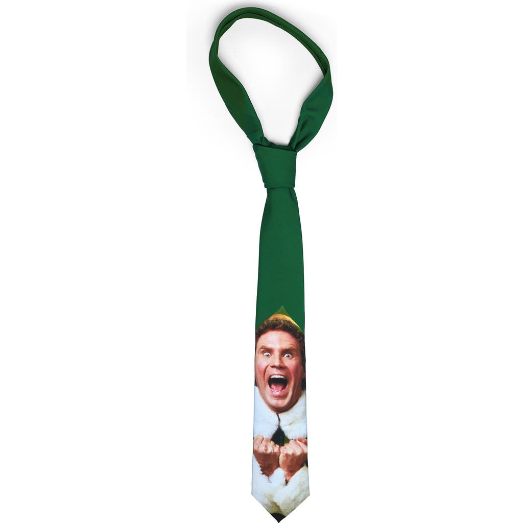 OppoSuits 'Elf' Christmas Tie in Green Multi  product