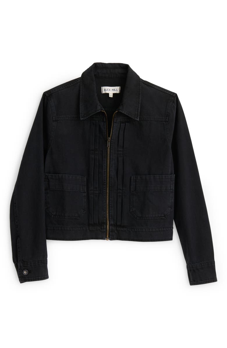 Alex Mill Shrunken Recycled Cotton & Cotton Jacket, Alternate, color, 