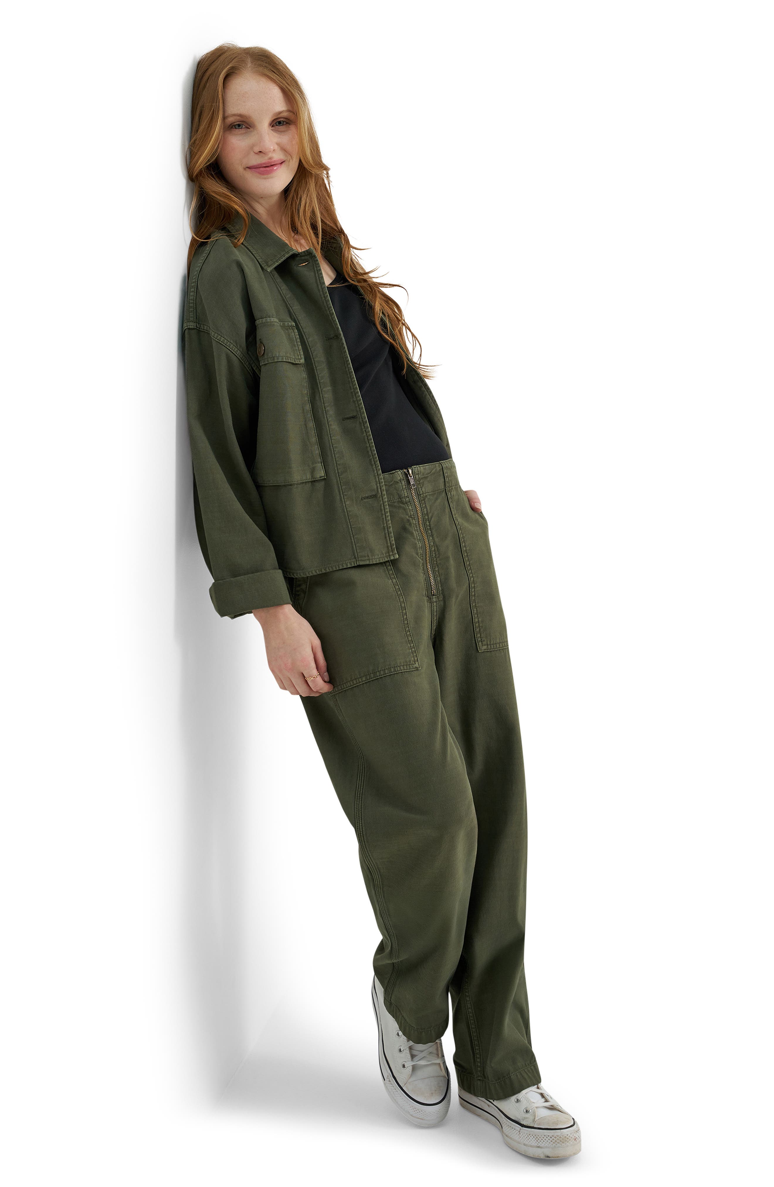 Loose Fit Utility Pants - image 2