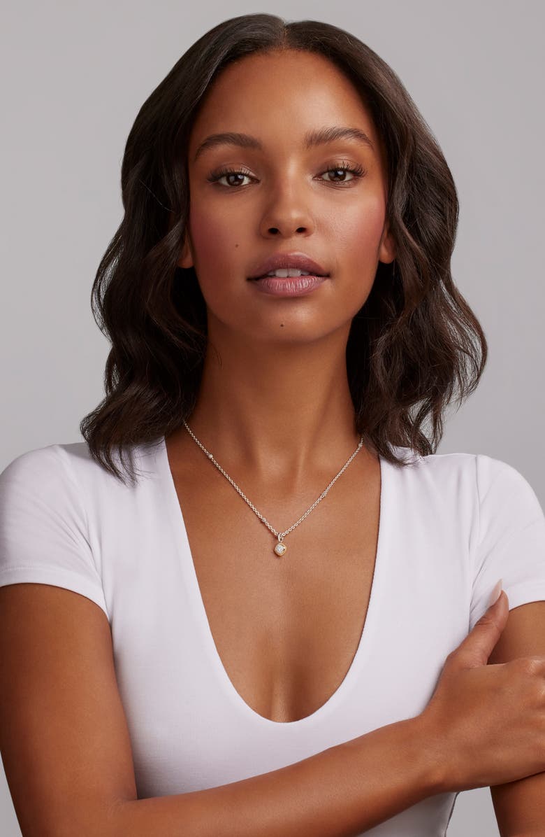 LAGOS Rittenhouse Diamond Pendant Necklace, Alternate, color, Silver