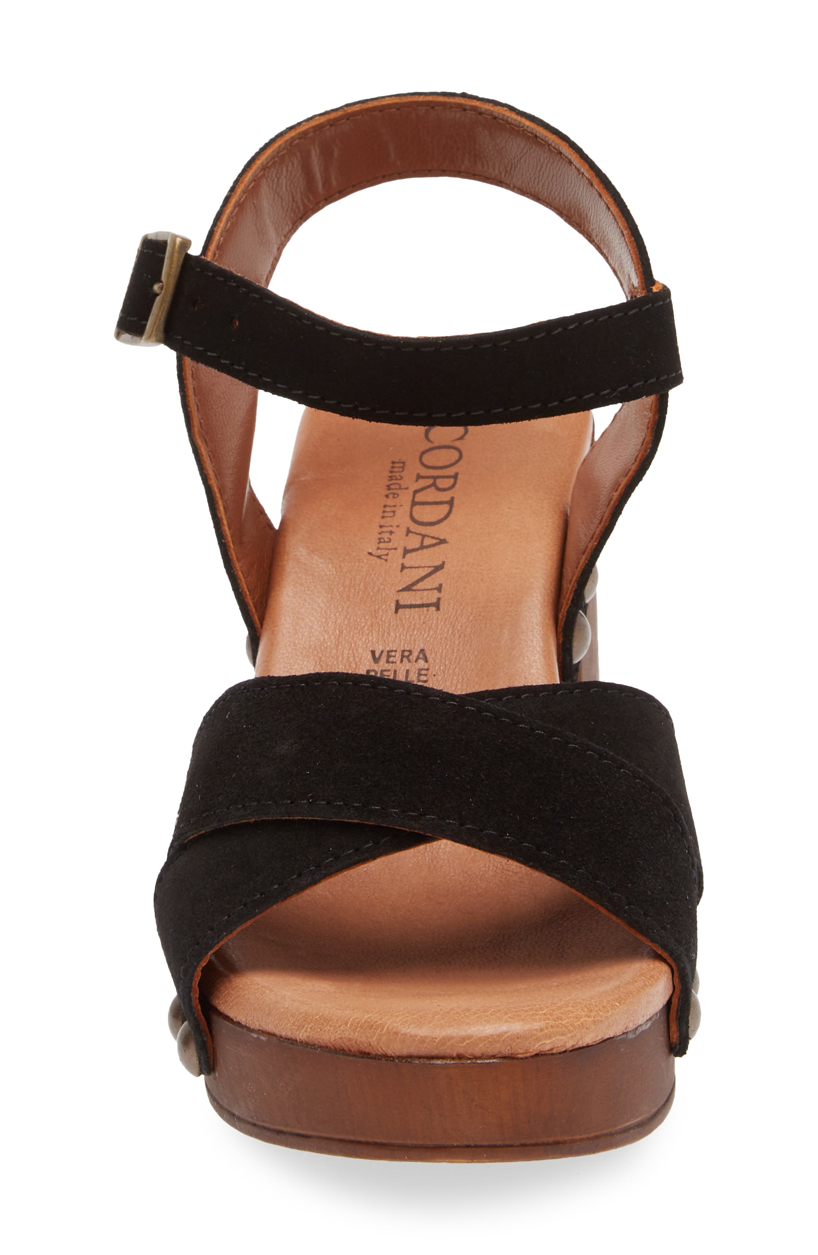 Cordani Wallis Platform Crisscross Sandal, Alternate, color, 