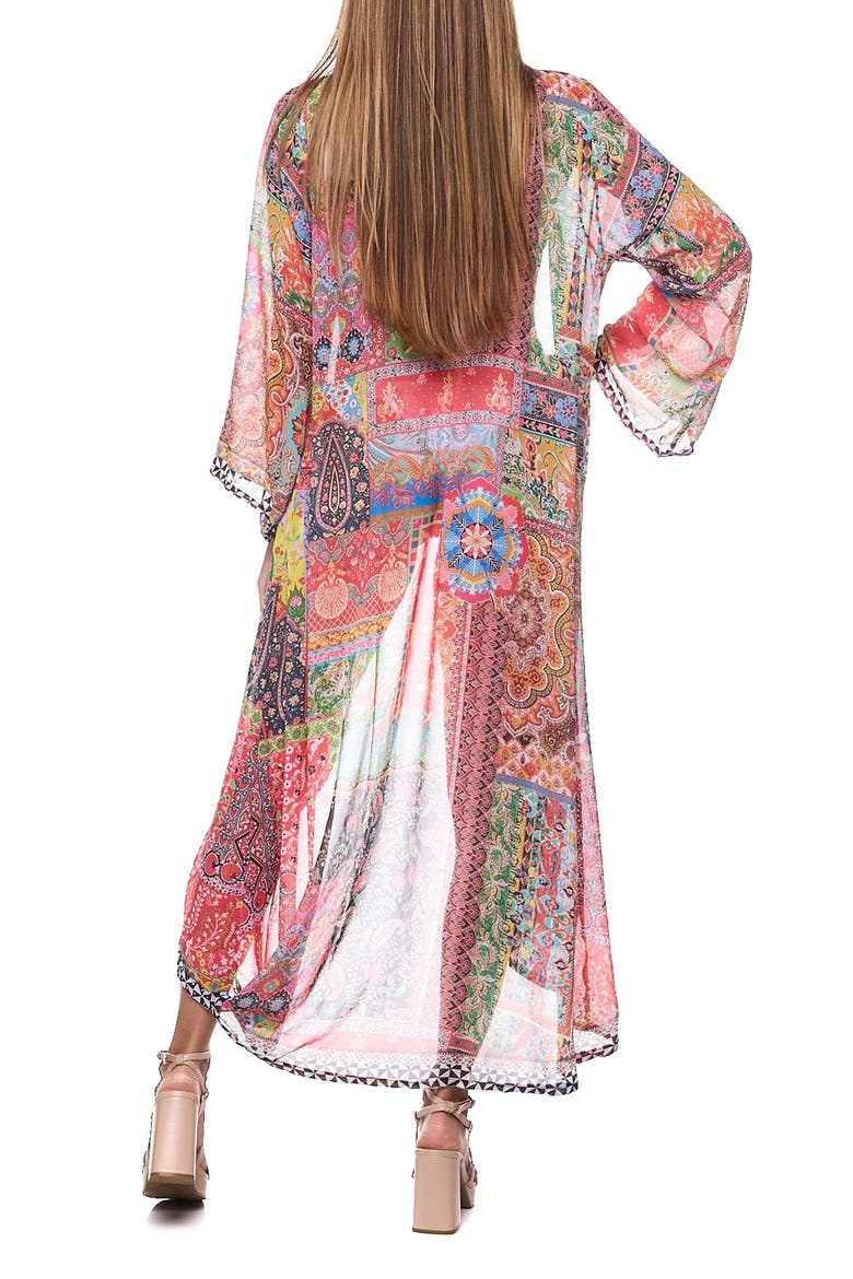 Longline Duster, Alternate, color, PINK