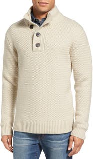 Schott NYC Military Henley Sweater