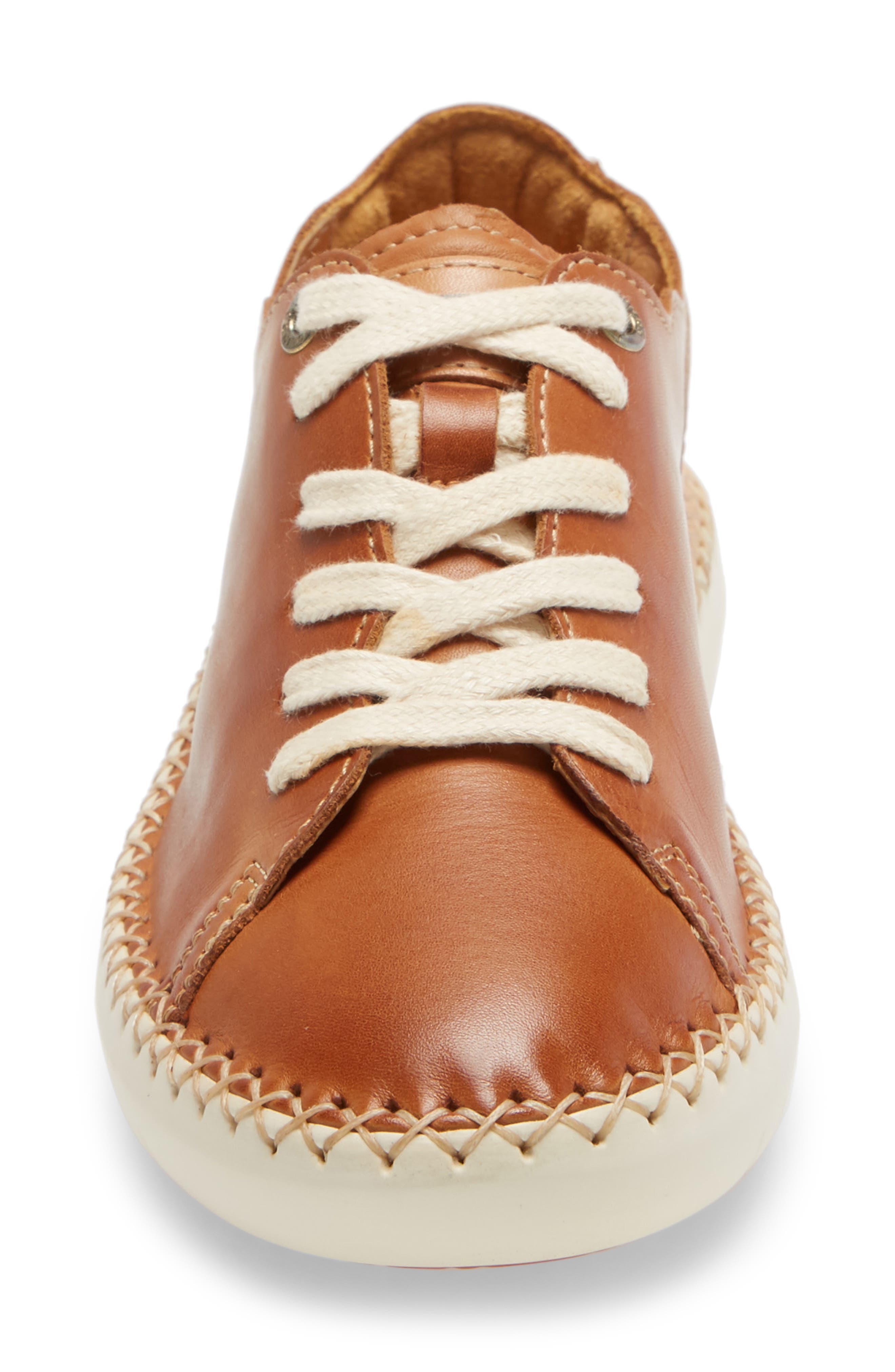 Mesina Low Top Sneaker, Alternate, color, BRANDY LEATHER