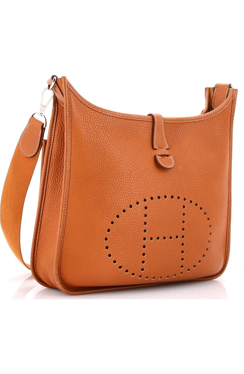 Pre-Owned Hermes Evelyne Bag Gen III Clemence PM, Alternate, color, Gold
