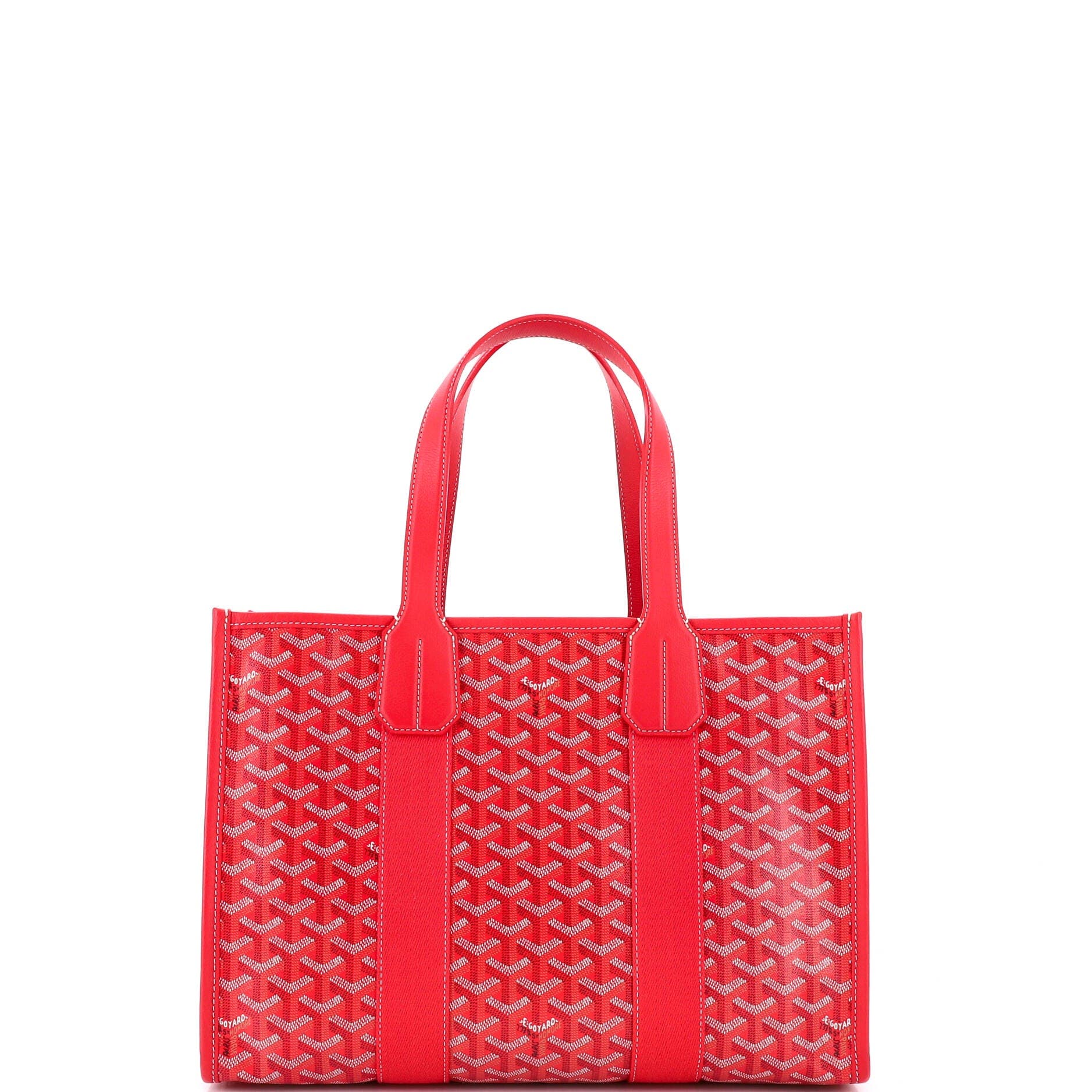 Villette Tote Coated Canvas PM, Main, color, Red