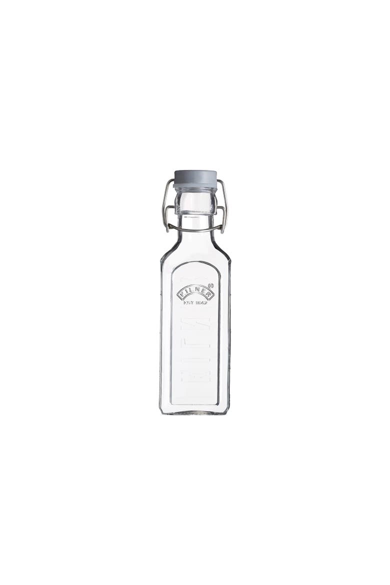 Swing Top Glass Bottle, 10 Ounce, Main, color, Clear