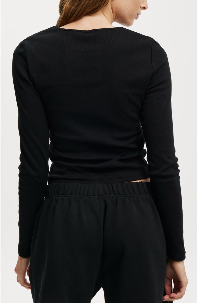 COTTON ON BODY Women's Active Core Rib Longsleeve, Alternate, color, 