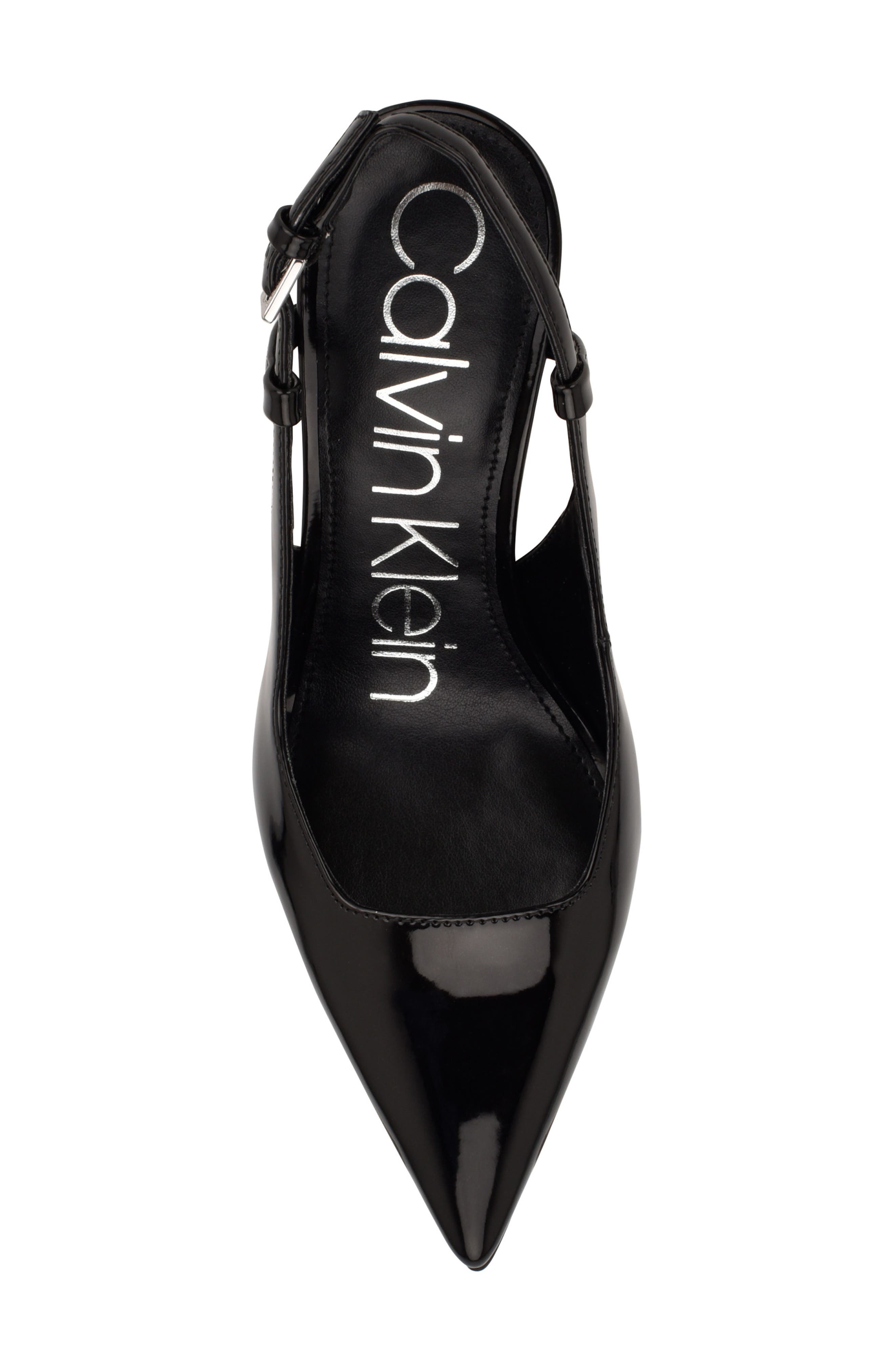 Calvin Klein Amaria Pointed Toe Slingback Pump, Alternate, color, 